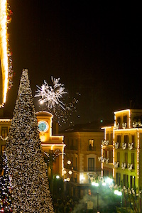 Piazza Tasso a Natale